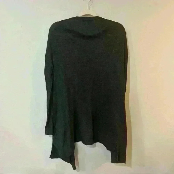 Trouvé Dark Heather Grey Open Cardigan Women’s Size Small - Picture 5 of 7